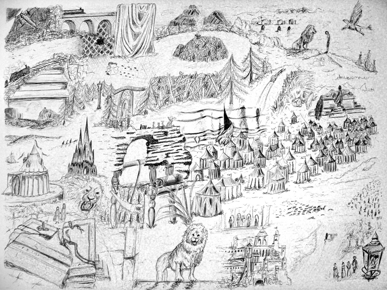 Drawing from Film - Chronicles of Narnia feature image
